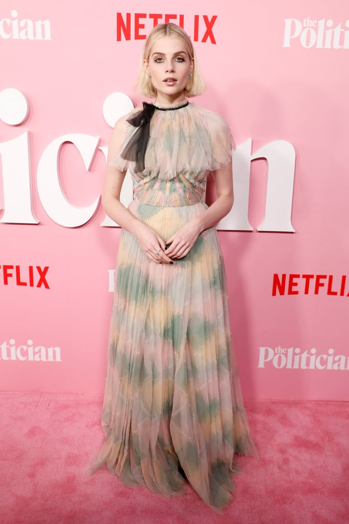 Lucy Boynton at The Politician's Premiere at DGA Theatre