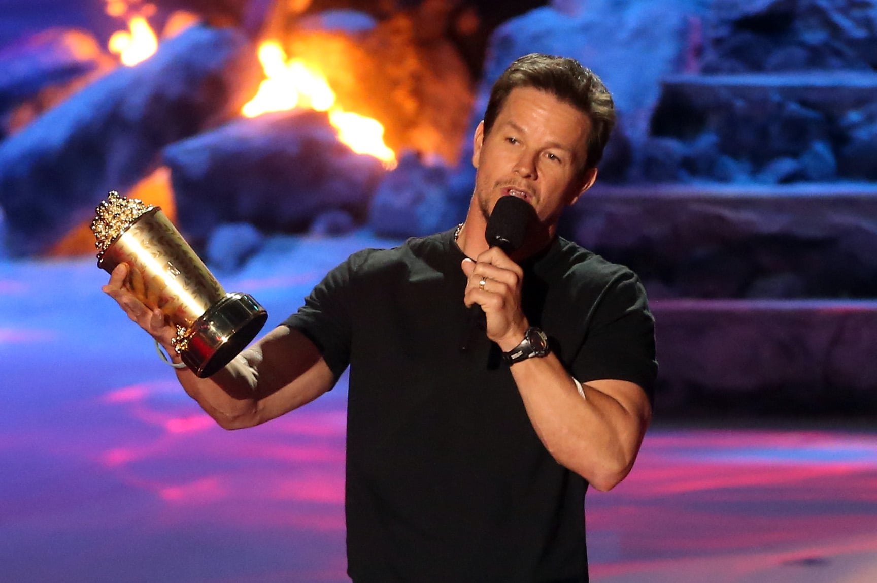 Mark Wahlberg at the MTV Movie Awards 2014