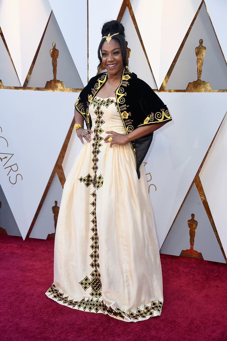 Tiffany haddish best sale red carpet dress