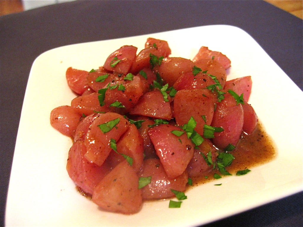 Butter-Braised Radishes