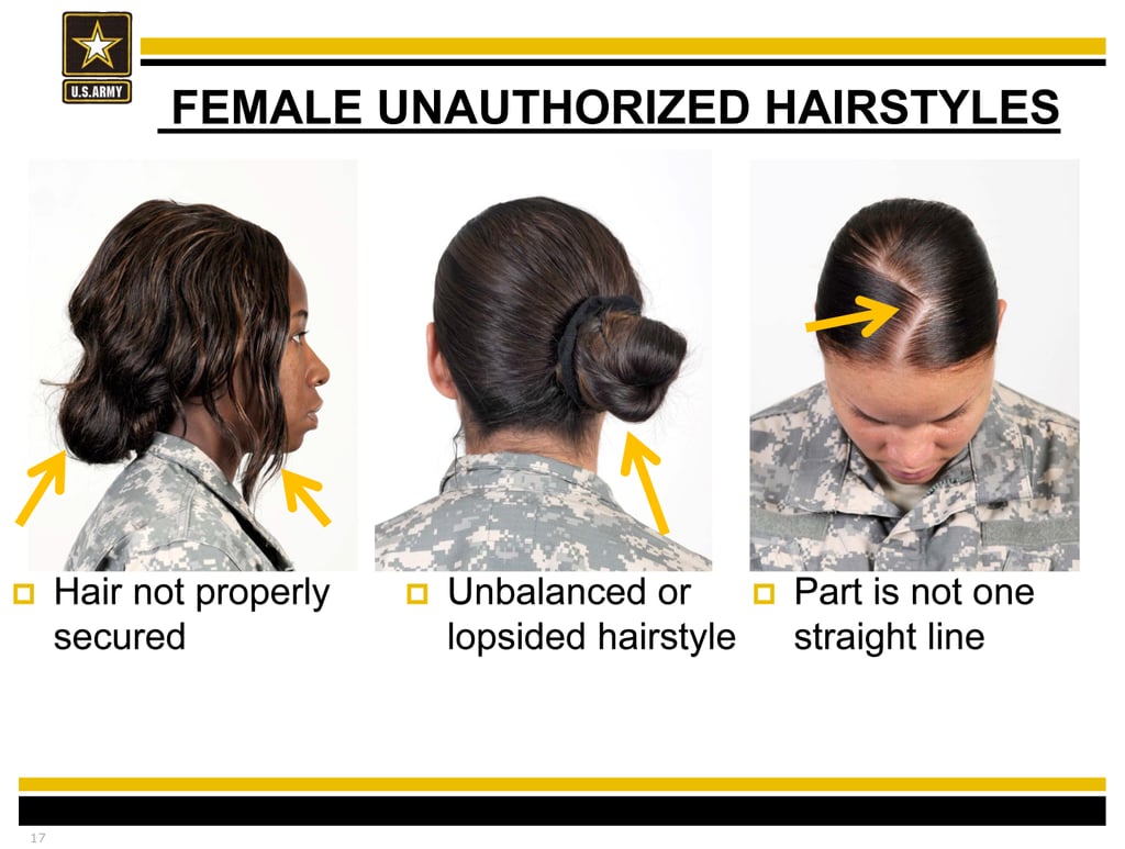 Women With Natural Hair Petition Army Regulation 670 1 Popsugar Beauty