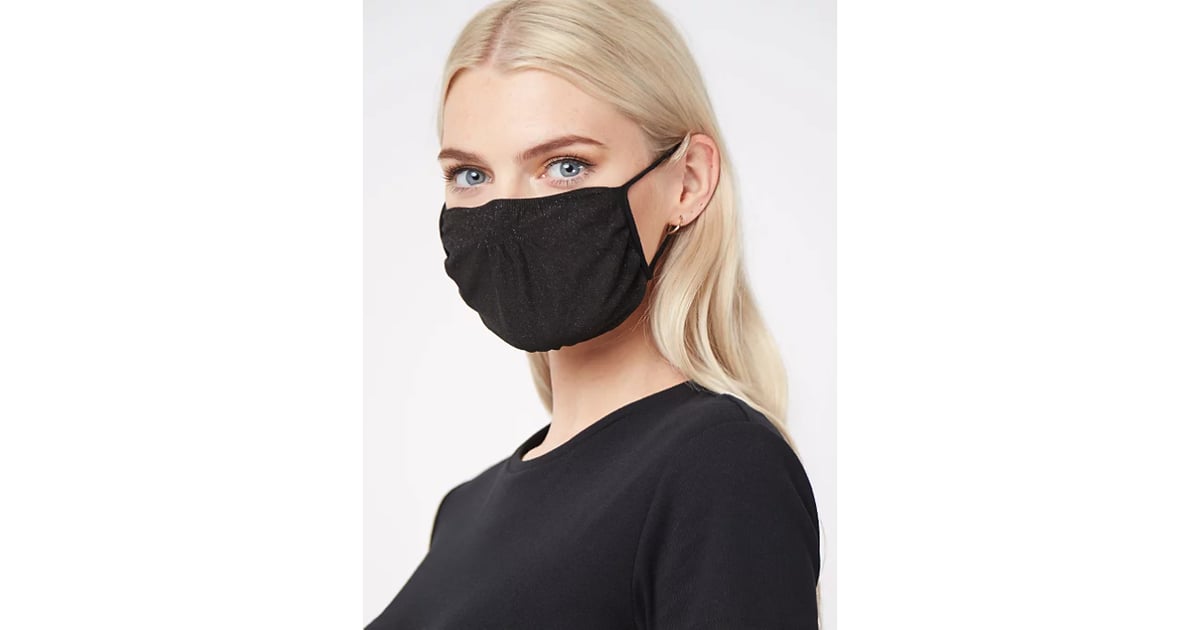 Asda Black Washable Unisex Face Coverings Where to Buy Nonmedical