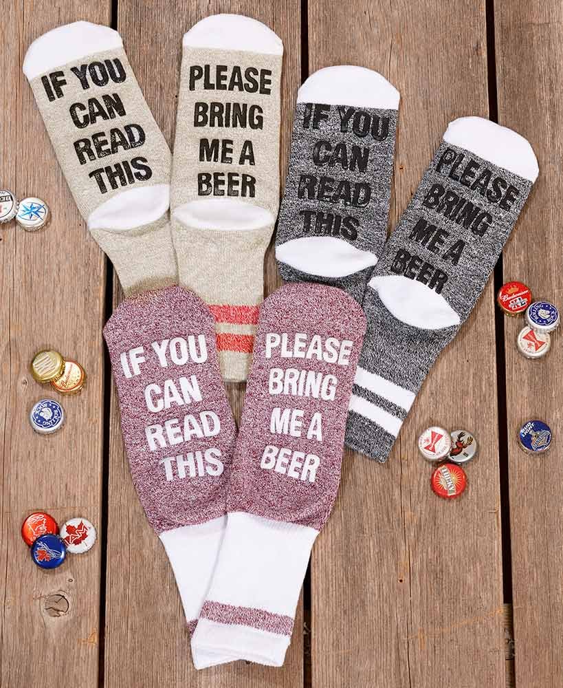 Beer Slipper Socks