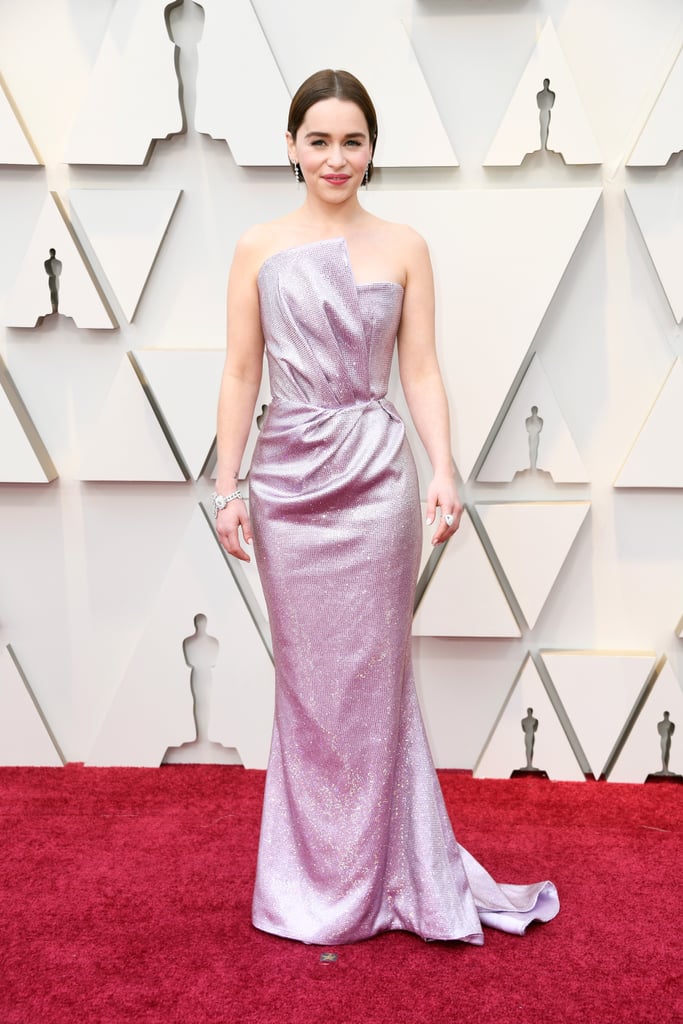 Emilia Clarke at the 2019 Oscars