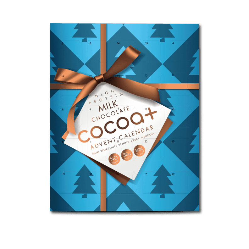 Cocoa Plus High Protein Milk Chocolate Advent Calendar