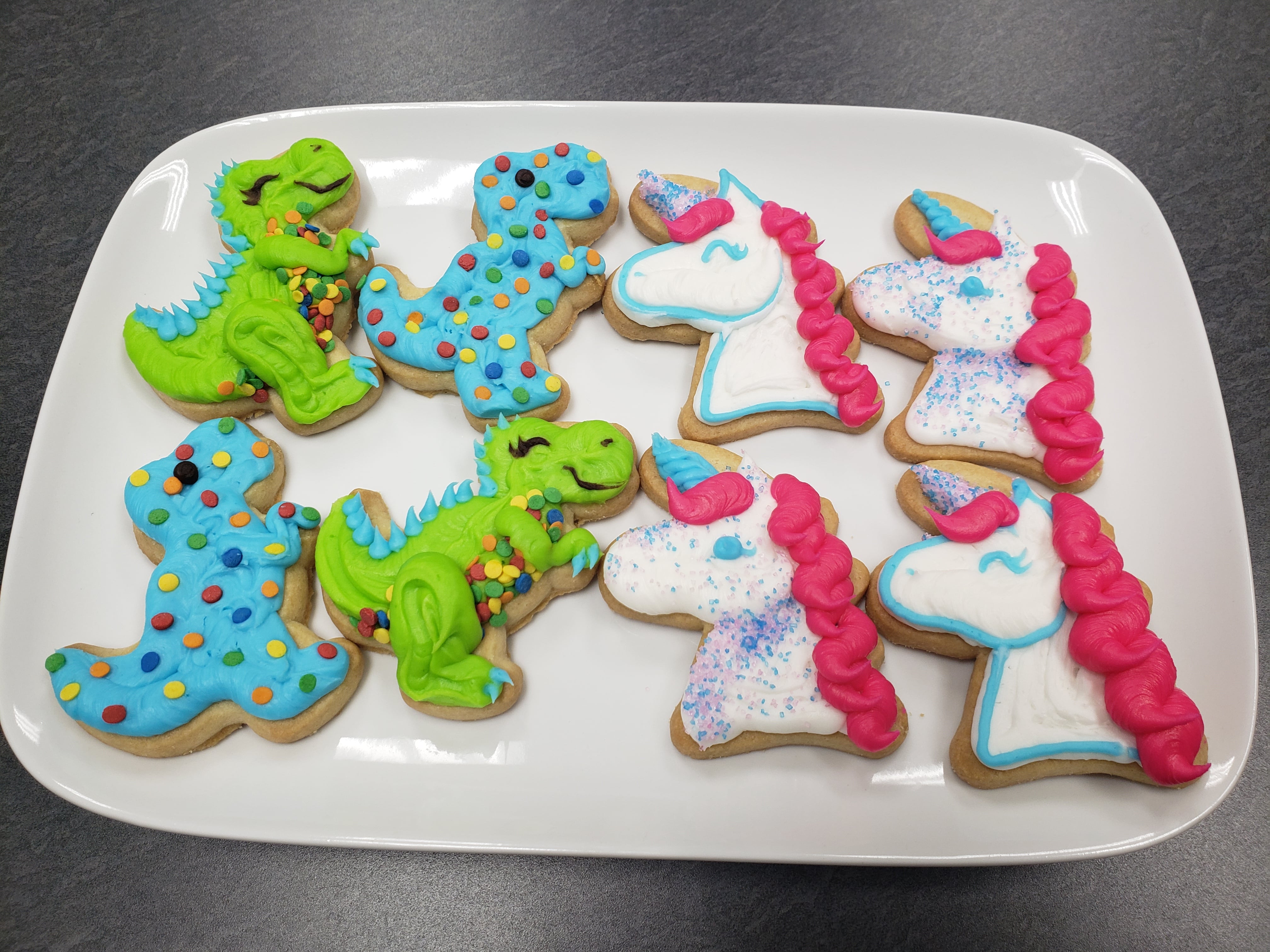 Sam's Club 6 Dinosaur and Unicorn Cookie Kits POPSUGAR Family