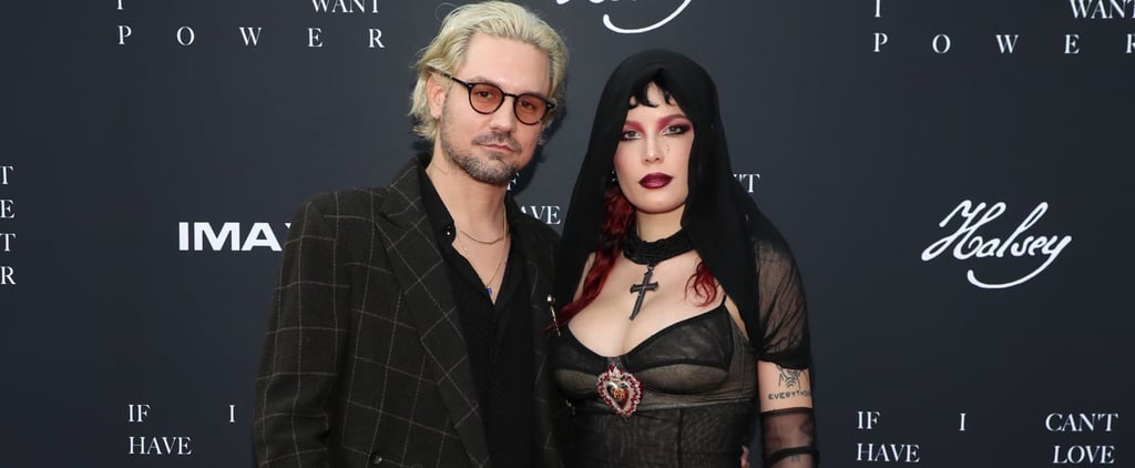 Halsey and Alev Aydin Make Their Red Carpet Debut at the Singer's Movie Premiere