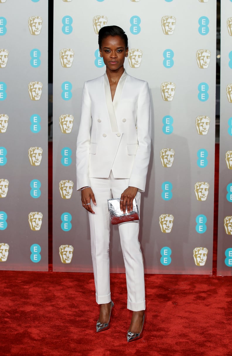 Letitia Wright at the 2019 BAFTA Awards