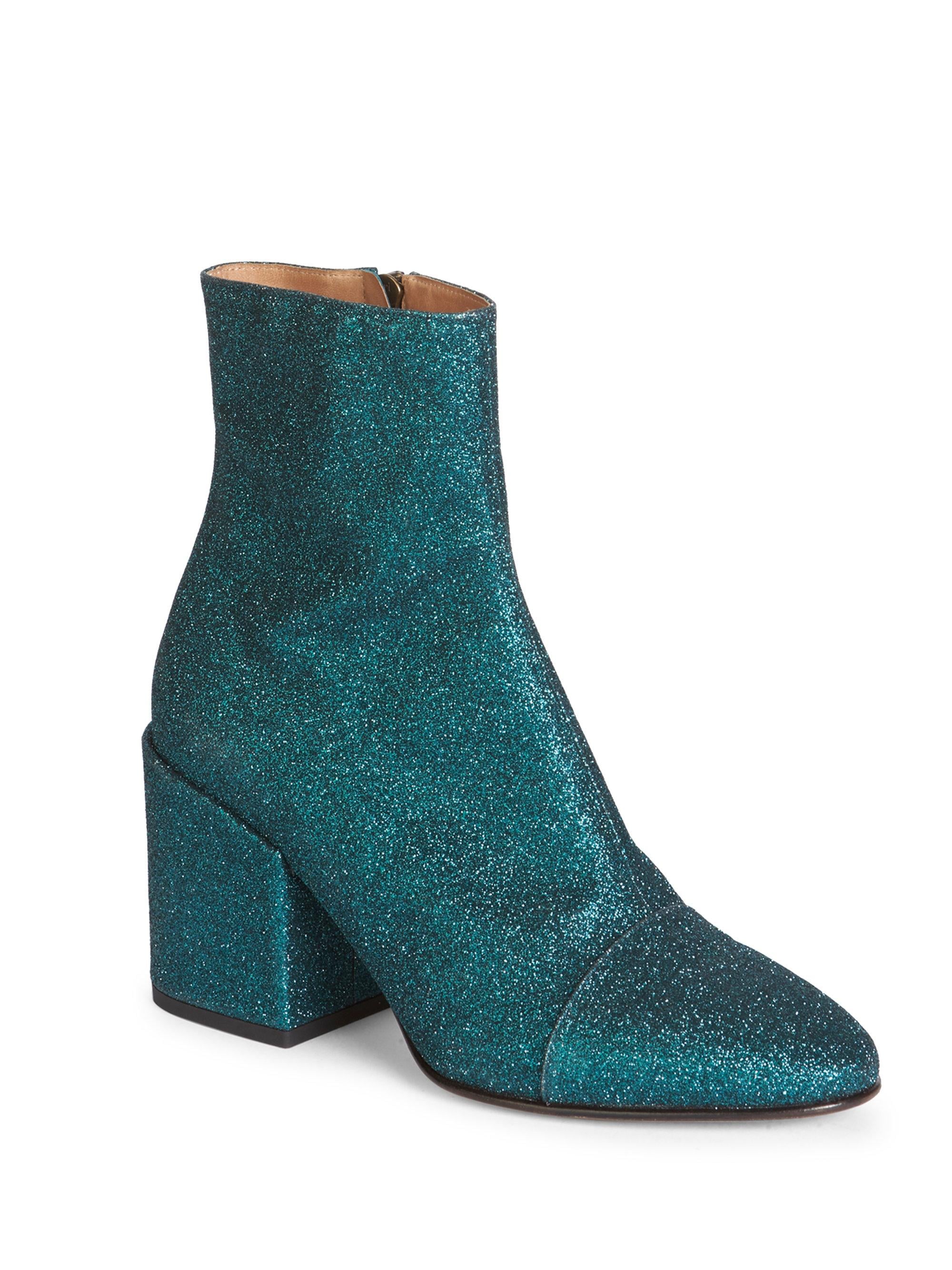 Dries van top noten glitter boots