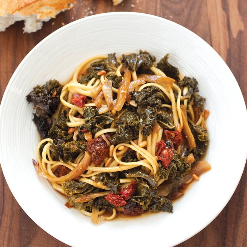 Slow-Cooked Kale, Fennel, and Sun-Dried Tomato Pasta Sauce