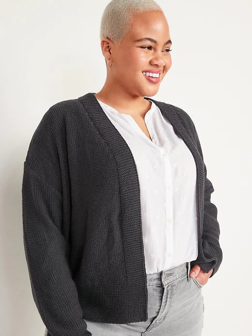 Old Navy Slouchy Open-Front Cardigan Sweater