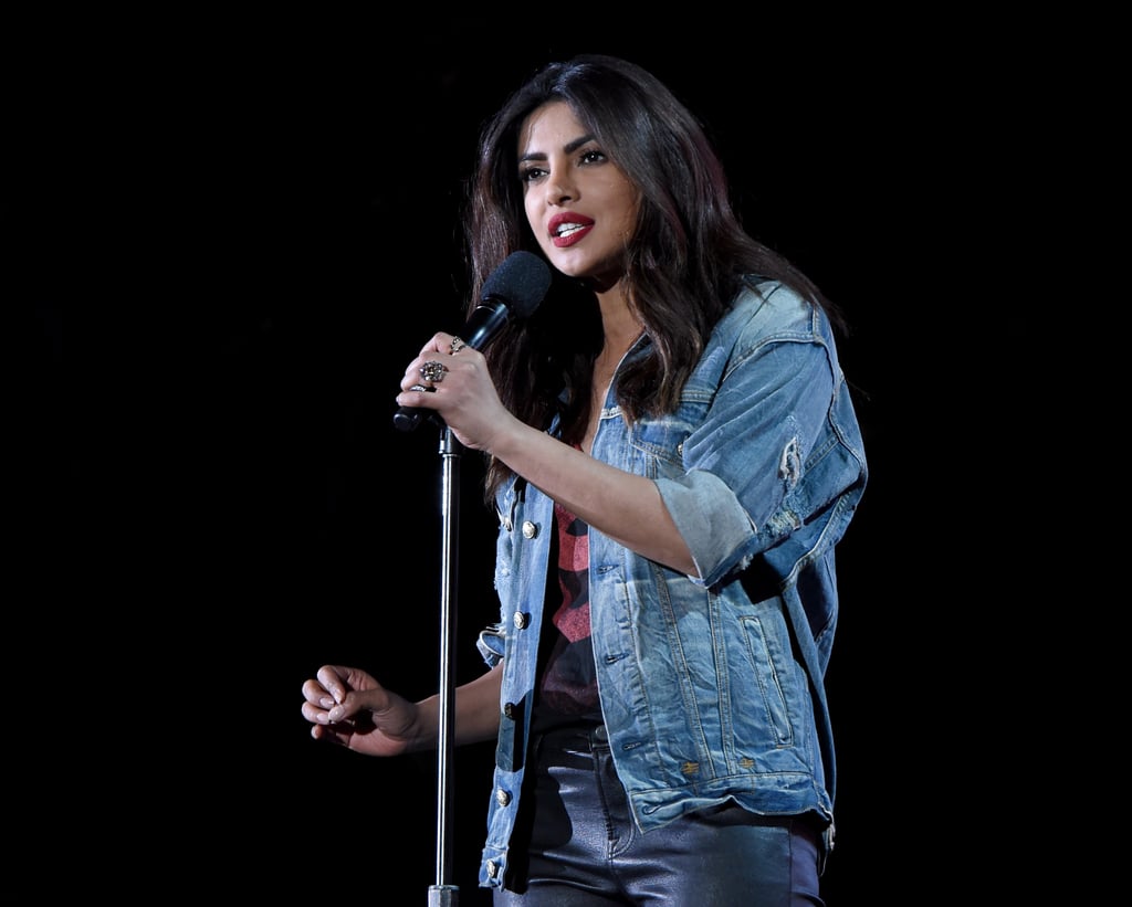 Later at Night, She Covered Up With a Denim Jacket and Jeans