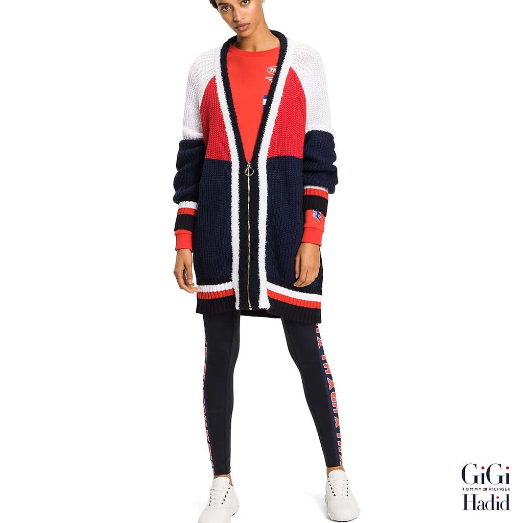 Gigi Hadid Color Block Cardigan ($229)