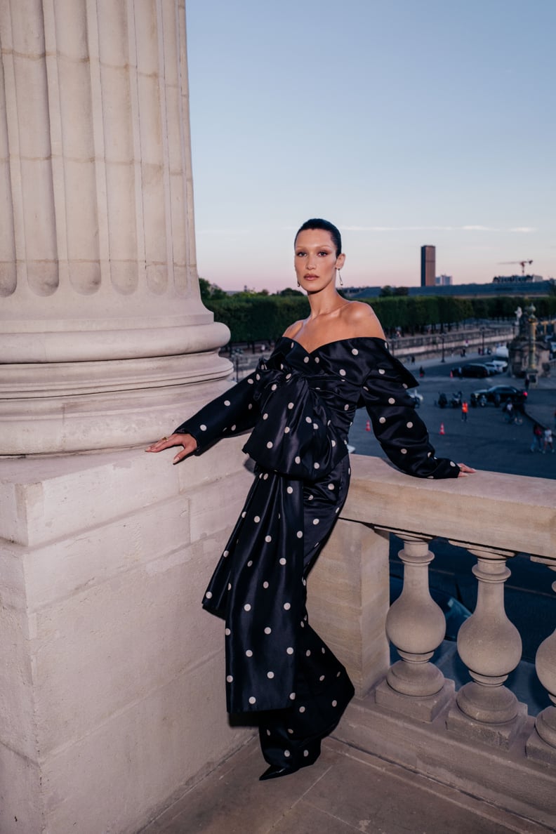 Bella Hadid at the Balenciaga Couture Dinner