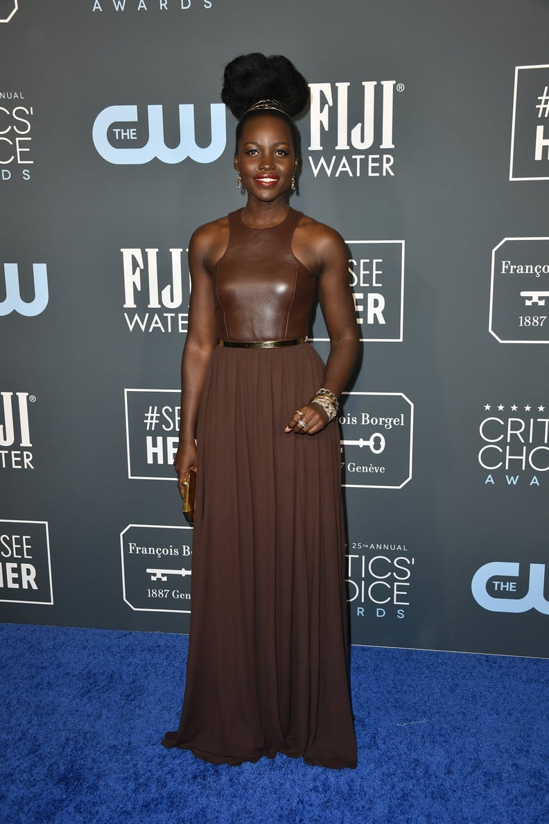 Lupita Nyong'o at the 2020 Critics' Choice Awards