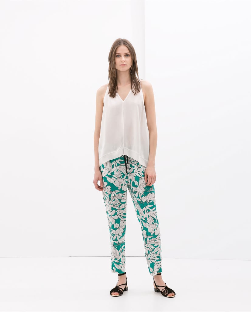 Zara Printed Trousers