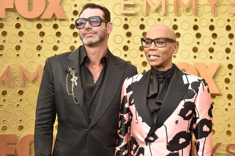 RuPaul and Georges LeBar at the Emmy Awards 2019