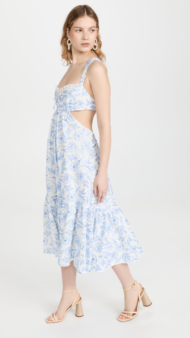 A Cutout Dress: For Love & Lemons Maisie Midi Dress