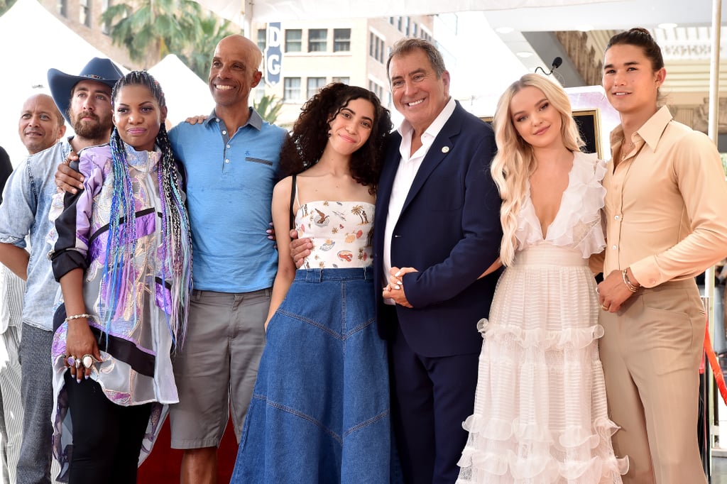 Cameron Boyce's Family at Kenny Ortega Walk of Fame Ceremony