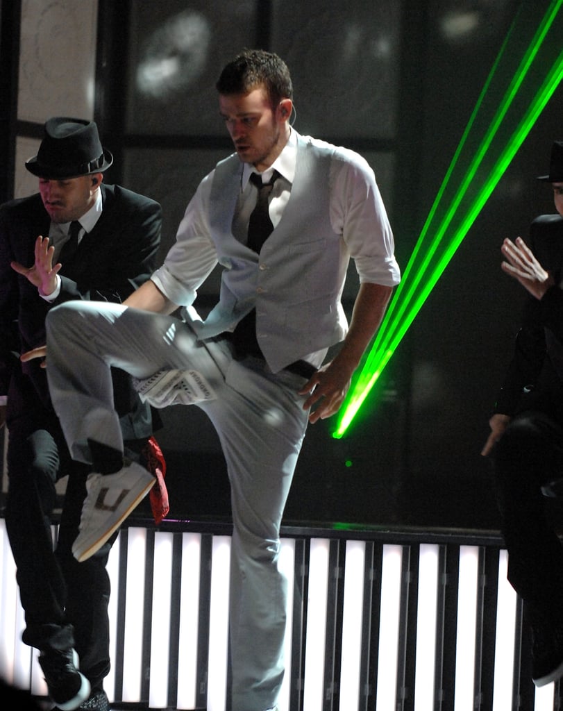 When he was all lasers and "LoveStoned" at the 2007 VMAs.