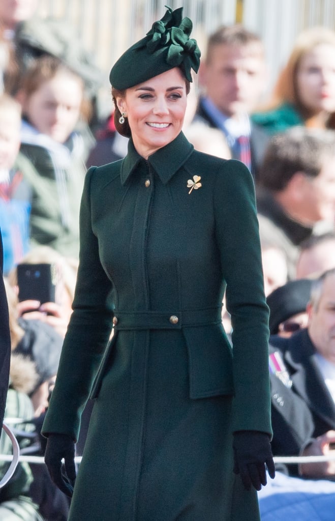 Kate Middleton's Green Coat on St. Patrick's Day 2019