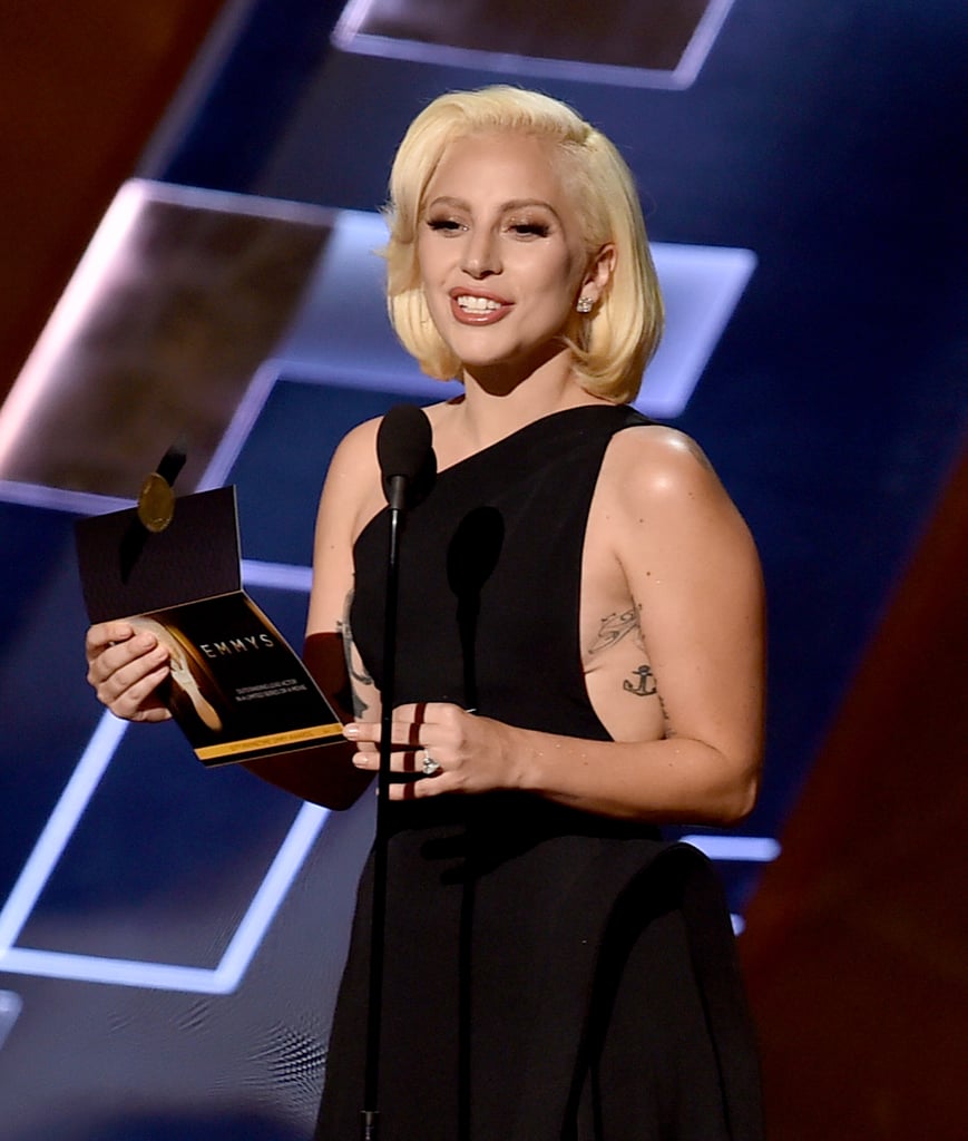 Lady Gaga Presenting an Award | American Horror Story Cast at the Emmys