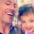 Dwayne Johnson Posts a Video With His “Mini-Me” Jasmine, and OMG They’re So Damn Cute