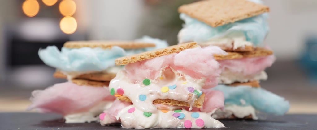 Cotton Candy S'mores Recipe