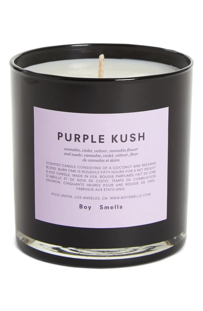 互联网的最喜欢的蜡烛:男孩气味紫色库什香味蜡烛