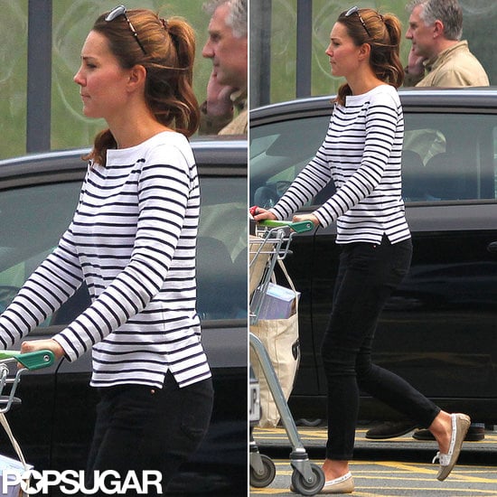 Kate middleton striped shirt clearance