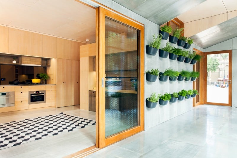 The home's large, double-glazed windows would be a stunning addition to any home.