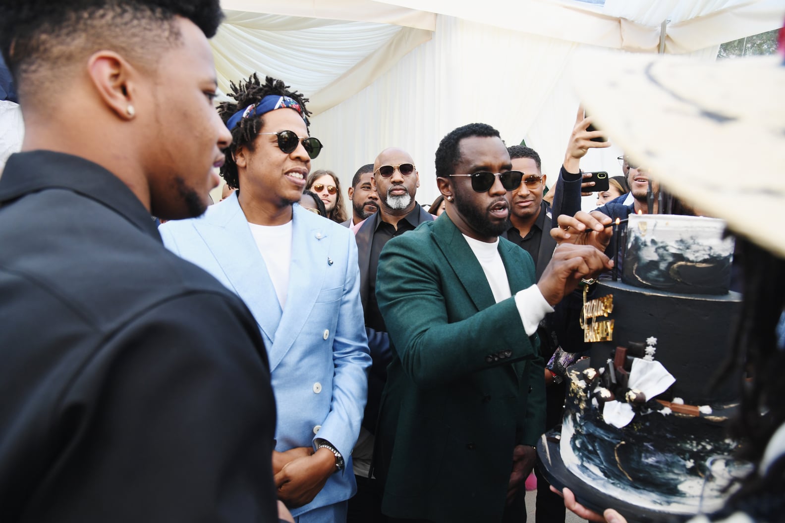 Beyonce and JAY-Z at Roc Nation Brunch 2019 | POPSUGAR Celebrity