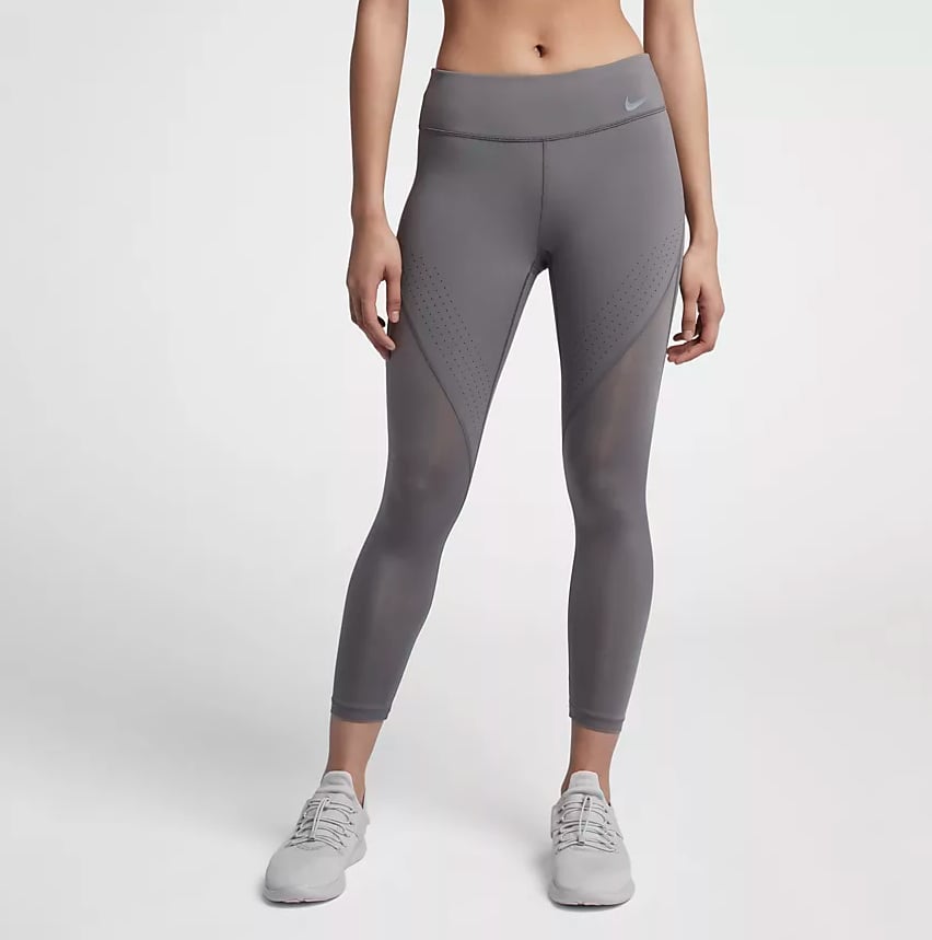 Nike Epic Fast Women's Mid-Rise Pocket Running Leggings, Gray