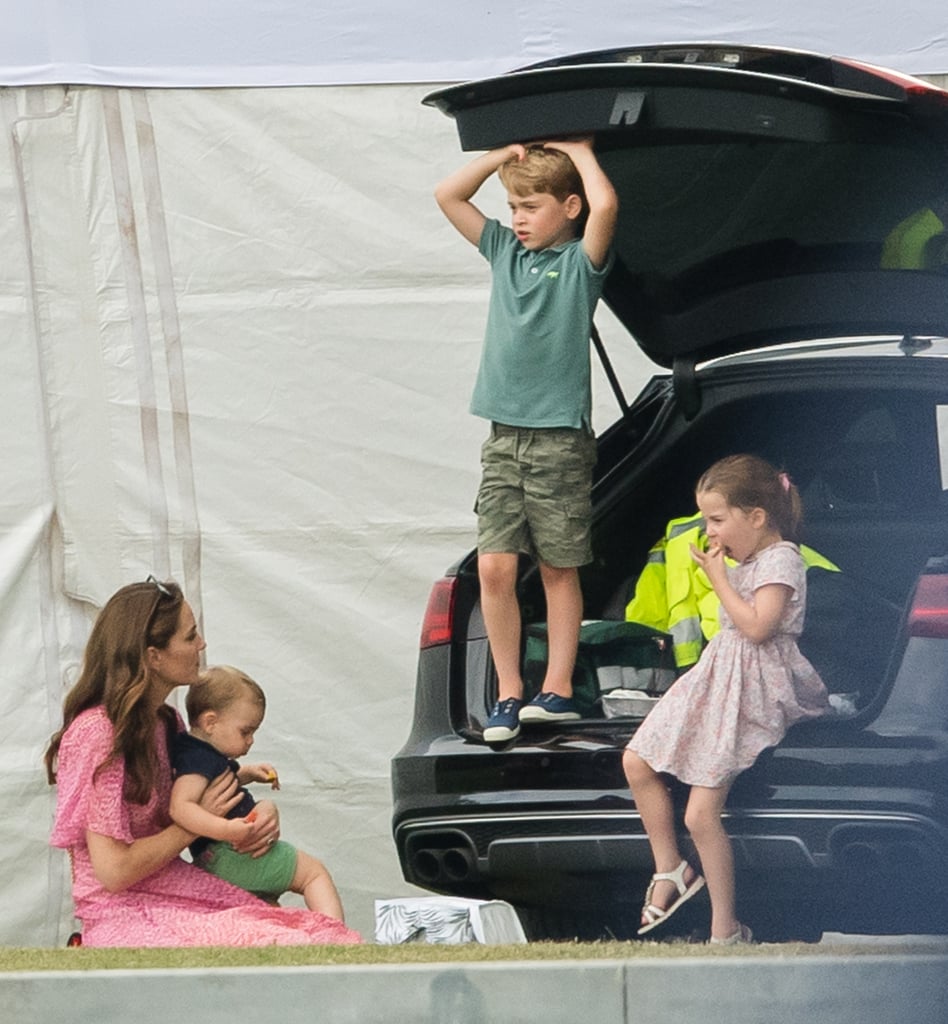 Prince Louis, Prince George, and Princess Charlotte