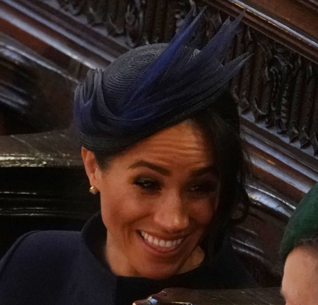 Meghan Markle Hat at Princess Eugenie's Wedding 2018