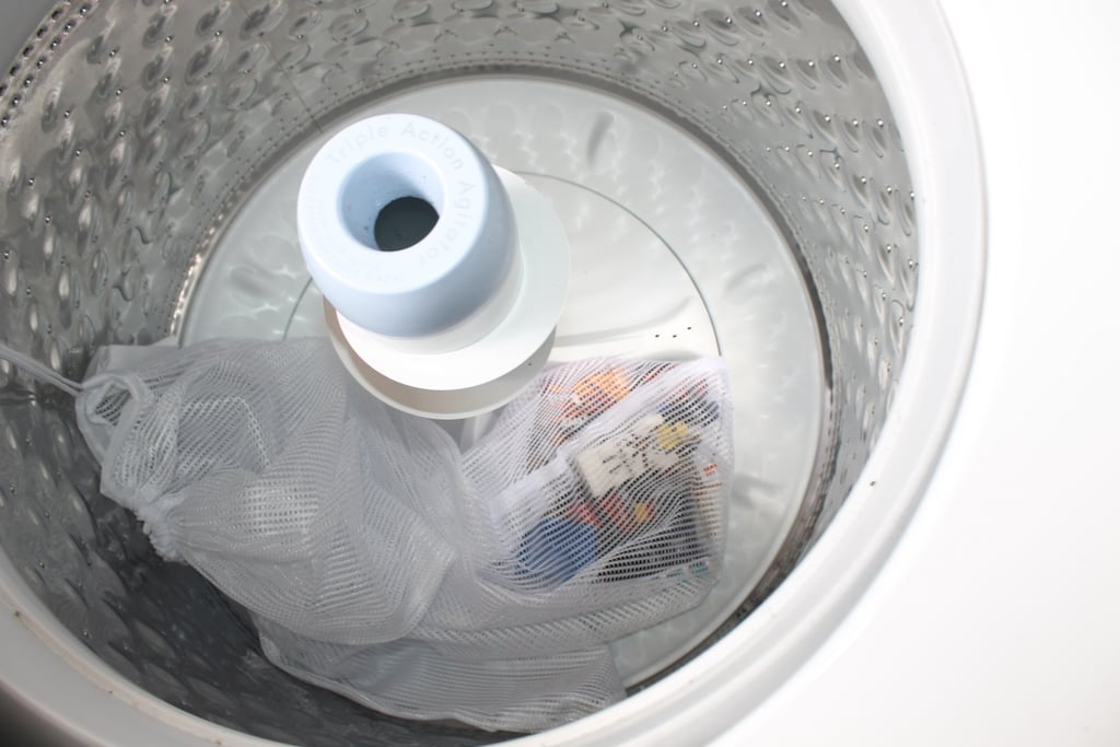 Wash Legos in the Washing Machine