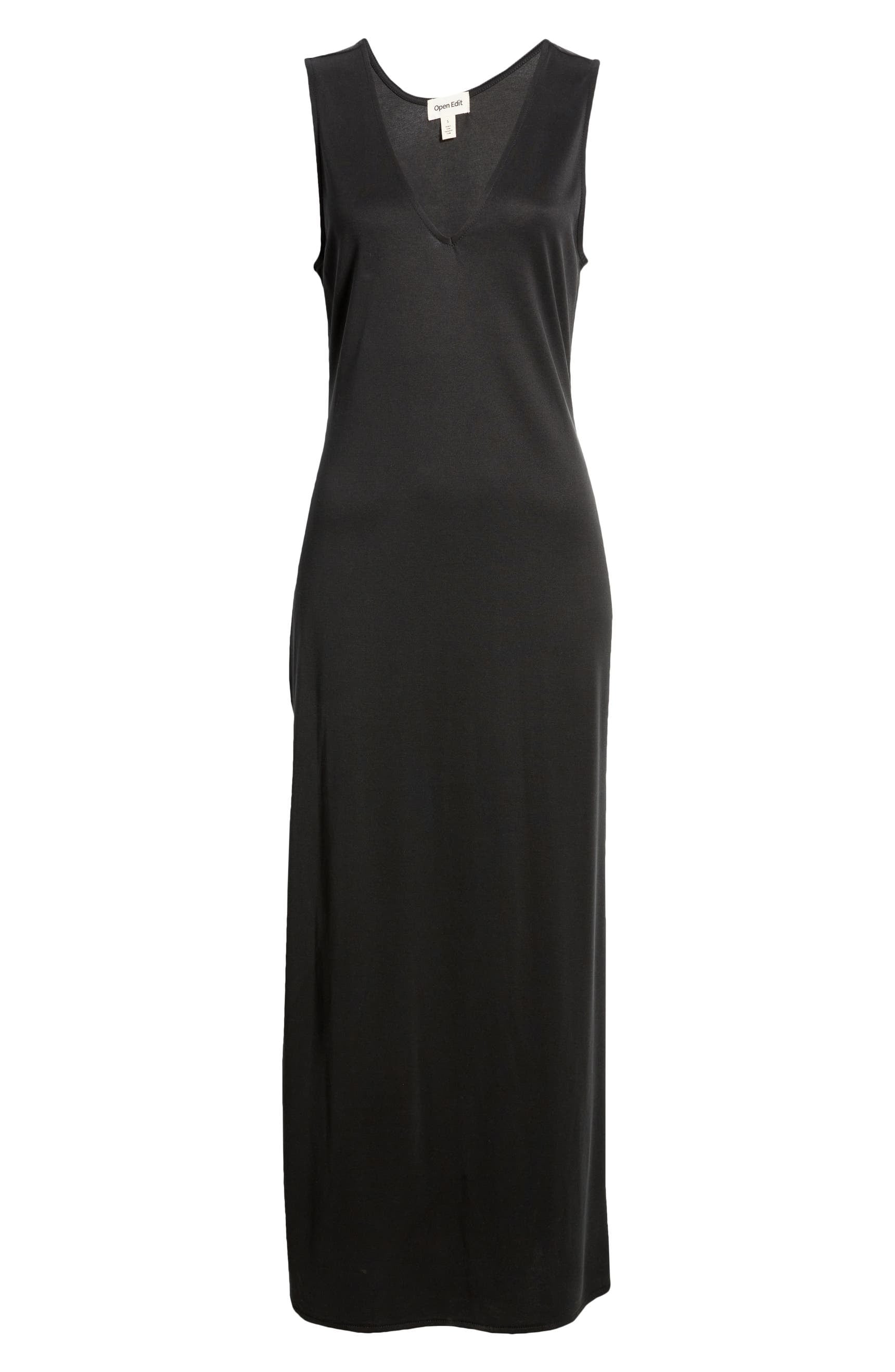 Open Edit Sleeveless Maxi Dress 