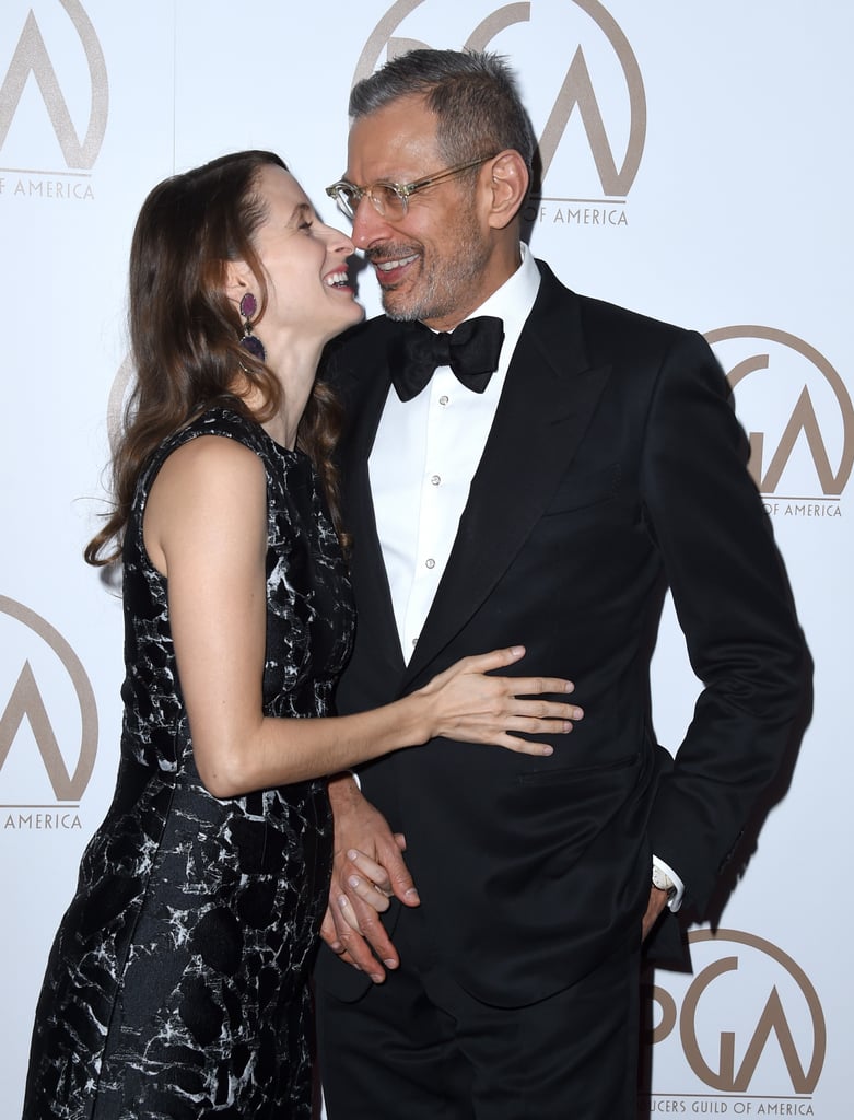 Jeff Goldblum and Emilie Livingston Cutest Pictures