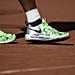 Serena Williams' Custom Neon-Green Nike French Open Sneakers