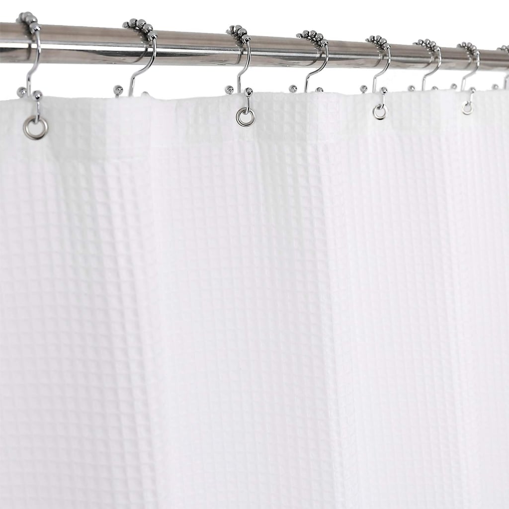 Barossa Design Cotton Shower Curtain Waffle Weave Best