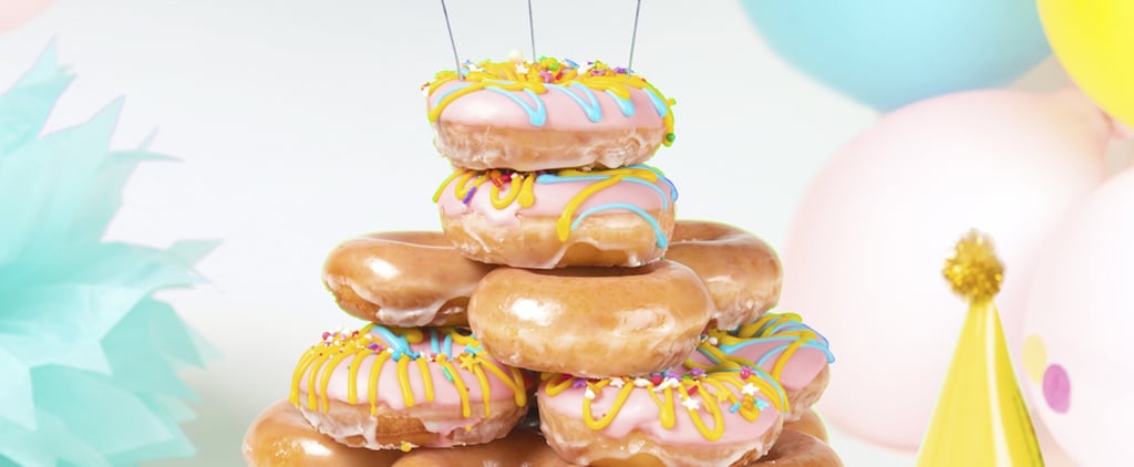 Krispy Kreme Birthday Cake Batter Filled Doughnut 2019