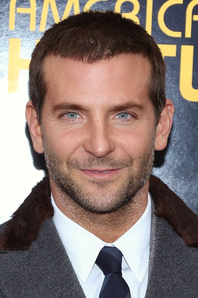 Bradley sported a short haircut and sexy scruff for the NYC premiere of American Hustle in December 2013.