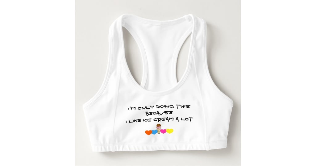 Ice Cream Sports Bra Fitness Gear For Foodies POPSUGAR Fitness Photo 13