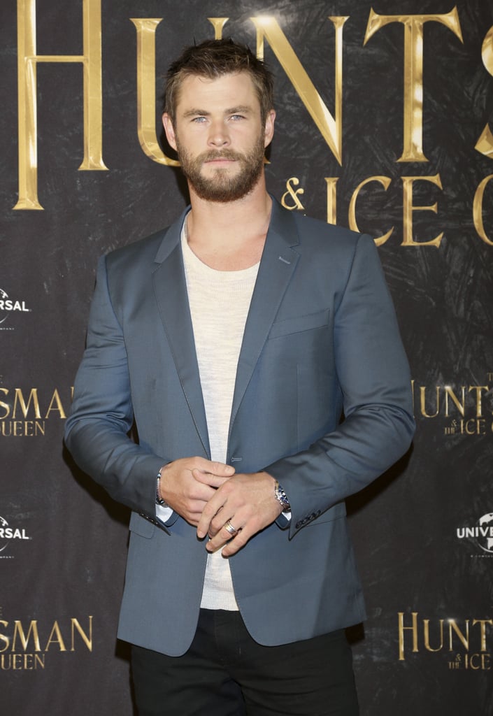 Chris Hemsworth at Huntsman Winter's War Germany Pictures