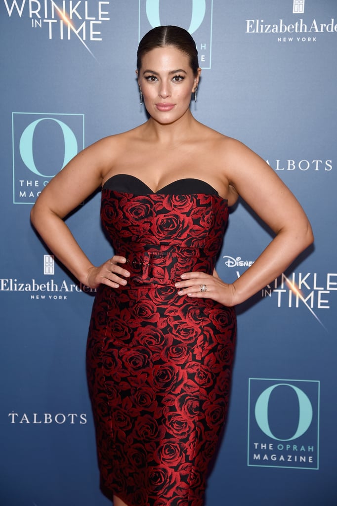 Ashley Graham's Red Michael Kors Dress For A Wrinkle in Time