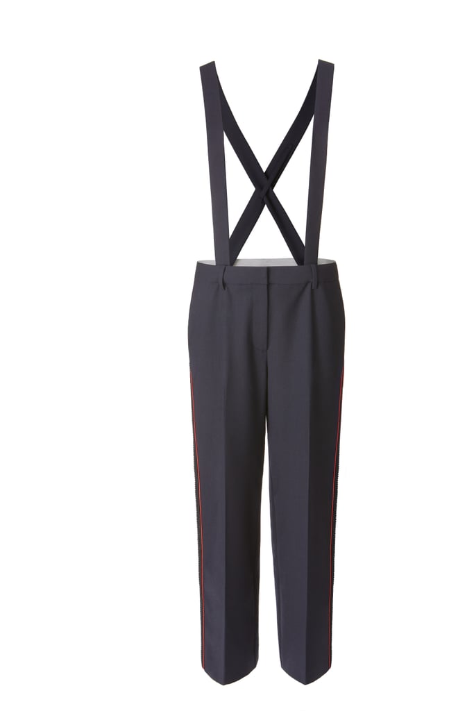 High-Rise Crop Suspender Pants ($149)