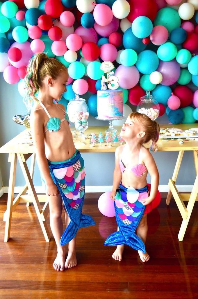 Colorful Mermaid Birthday Party Ideas Popsugar Family