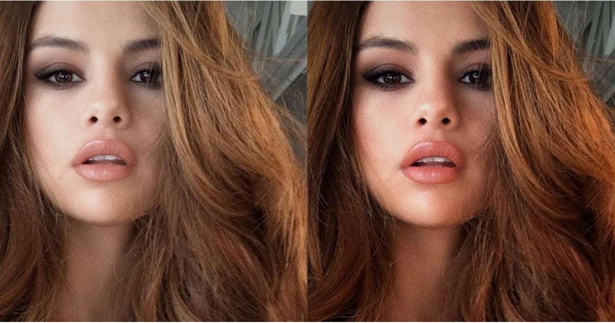 Makeup Artist Shares Edited Selena Gomez Photo | POPSUGAR Beauty