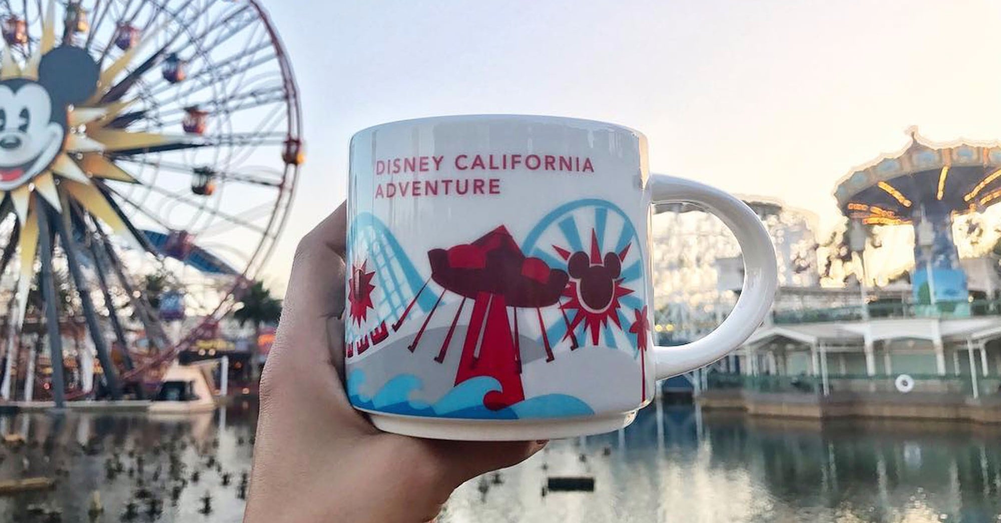 Disney Parks Disneyland California Adventure Vintage & Starbucks