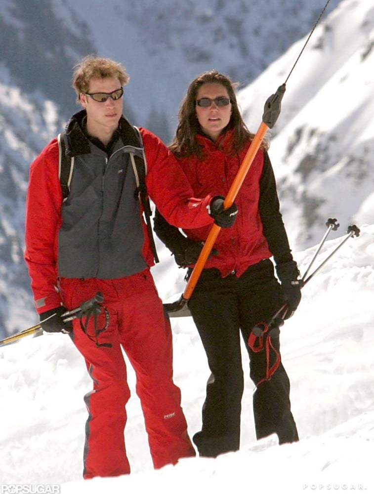 The couple had a getaway to Klosters, Switzerland, in March 2004.